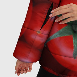 Куртка зимняя женская Томатная, цвет: 3D-черный — фото 2