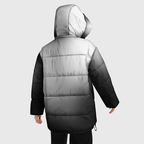 Женская зимняя куртка Боб Марли поет / 3D-Красный – фото 4