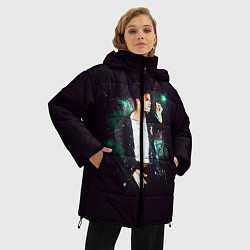 Куртка зимняя женская Michael Jackson, цвет: 3D-черный — фото 2
