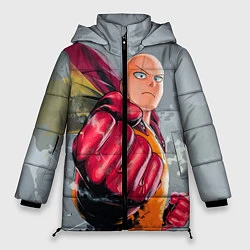 Женская зимняя куртка One Punch Man Fist