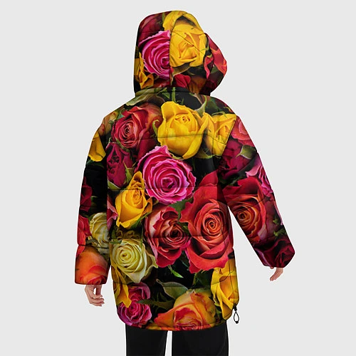 Женская зимняя куртка Бабушке / 3D-Черный – фото 4