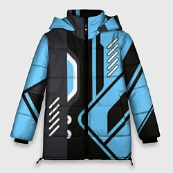Куртка зимняя женская CS:GO Vulcan, цвет: 3D-черный