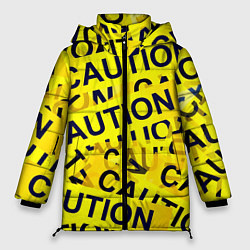 Куртка зимняя женская Caution, цвет: 3D-черный