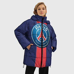Куртка зимняя женская Paris Saint-German, цвет: 3D-черный — фото 2
