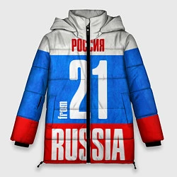 Куртка зимняя женская Russia: from 21, цвет: 3D-черный