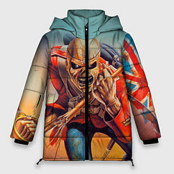 Женская зимняя куртка Iron Maiden: Crash arrow