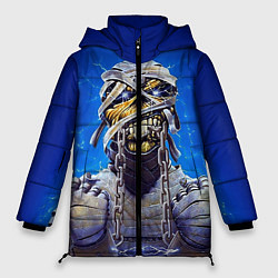 Куртка зимняя женская Iron Maiden: Mummy, цвет: 3D-светло-серый