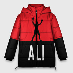 Куртка зимняя женская Ali Boxing, цвет: 3D-черный