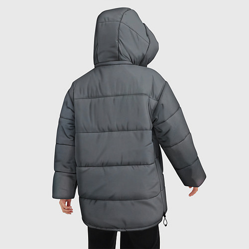 Женская зимняя куртка Поль Погба / 3D-Черный – фото 4