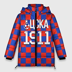 Куртка зимняя женская ЦСКА 1911, цвет: 3D-черный