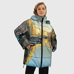 Куртка зимняя женская Питер, цвет: 3D-светло-серый — фото 2