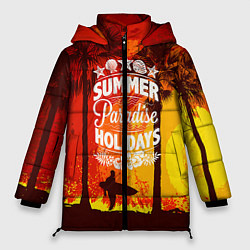 Куртка зимняя женская Summer Surf 2, цвет: 3D-черный