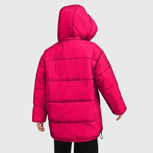 Женская зимняя куртка End looks likes / 3D-Черный – фото 4