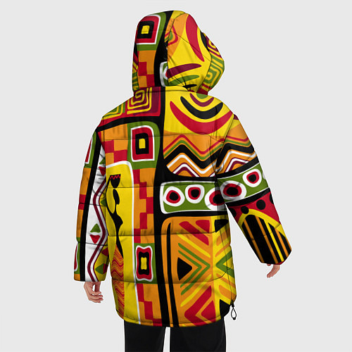 Женская зимняя куртка Африка / 3D-Черный – фото 4