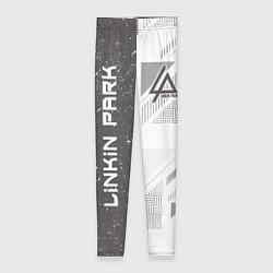 Леггинсы женские Linkin Park: Grey Form, цвет: 3D-принт