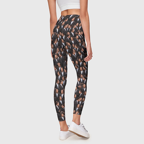 Женские легинсы Растерянный Траволта / 3D-принт – фото 4