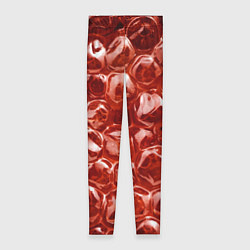 Леггинсы женские Красный Лед, цвет: 3D-принт