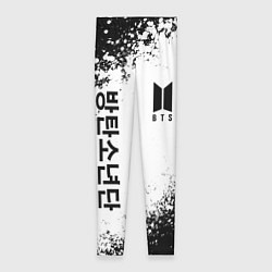 Леггинсы женские BTS, цвет: 3D-принт
