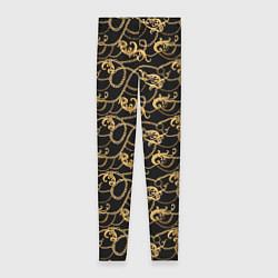 Леггинсы женские Versace, цвет: 3D-принт
