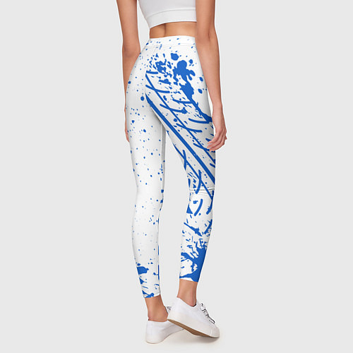 Женские легинсы FORD Форд / 3D-принт – фото 4