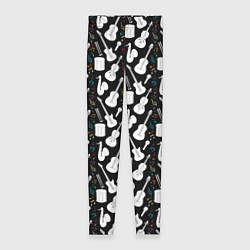 Женские легинсы Музыкальные Инструменты