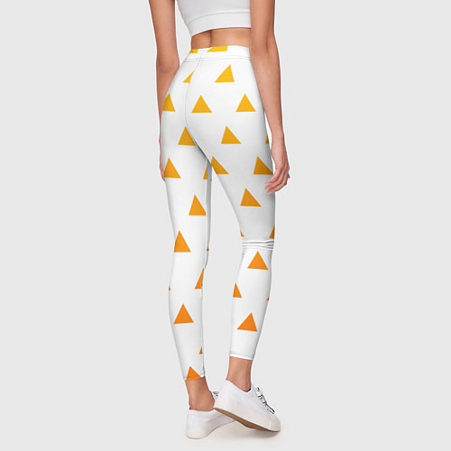 Женские легинсы КИМОНО ЗЕНИЦУ ZENITSU KIMONO KNY / 3D-принт – фото 4