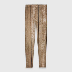 Леггинсы женские Texture Wood, цвет: 3D-принт