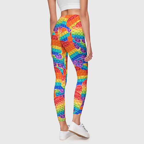 Женские легинсы Pop it Among Us / 3D-принт – фото 4