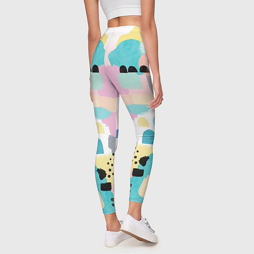Женские легинсы Surtex / 3D-принт – фото 4