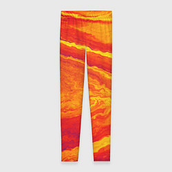Женские легинсы ПЯТНО ЮПИТЕРА ОРАНЖЕВЫЙ ГРАНЖ