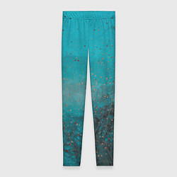 Леггинсы женские Препятствия на пути к цели, цвет: 3D-принт