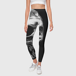 Леггинсы женские Vanguard skull 2022, цвет: 3D-принт — фото 2