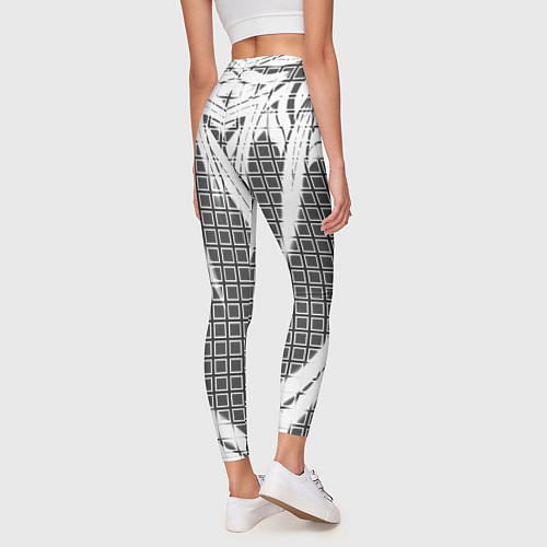 Женские легинсы Коллекция Journey Снежный цветок 535-3М5 Дополнени / 3D-принт – фото 4