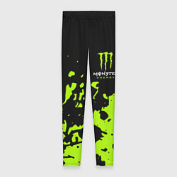 Леггинсы женские Monster Energy green, цвет: 3D-принт