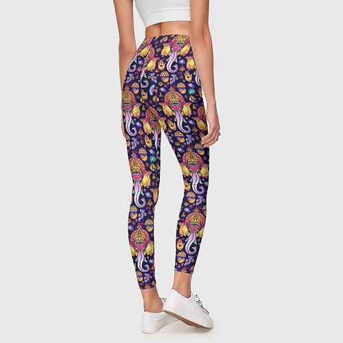 Женские легинсы Слон Ганеша Ganesha / 3D-принт – фото 4