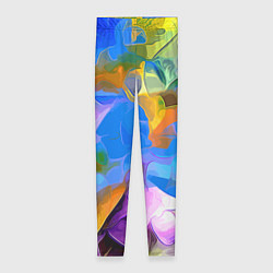 Леггинсы женские Цветочный узор Summer, цвет: 3D-принт