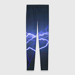 Леггинсы женские Lightning Fashion 2025 Neon, цвет: 3D-принт