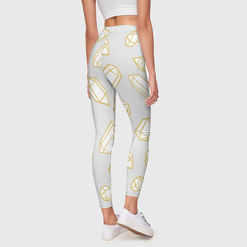 Женские легинсы URAL Crystal / 3D-принт – фото 4