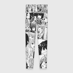 Женские легинсы Log Horizon pattern