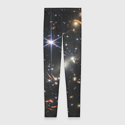 Леггинсы женские NASA: Скопление Галактик, цвет: 3D-принт