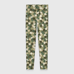 Женские легинсы Милитари звезда
