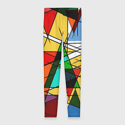 Леггинсы женские Грубый абстрактный фон, цвет: 3D-принт