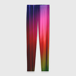 Леггинсы женские Цветной спектр, цвет: 3D-принт