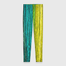 Леггинсы женские Разноцветные полосы материала, цвет: 3D-принт