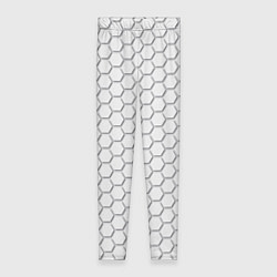 Женские легинсы Белый ромб