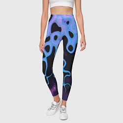 Леггинсы женские Смешение фракций, цвет: 3D-принт — фото 2