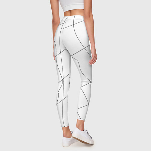 Женские легинсы Перспектива / 3D-принт – фото 4