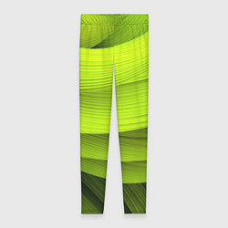 Леггинсы женские Зеленый абстрактный фон, цвет: 3D-принт