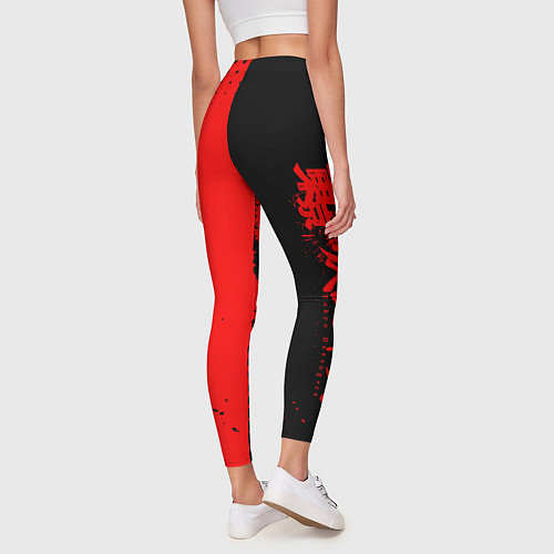 Женские легинсы Группировка Вальхалла - Tokyo revengers / 3D-принт – фото 4