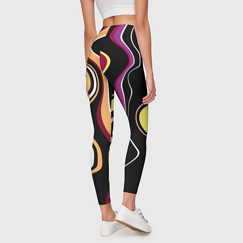 Женские легинсы Дисгармония / 3D-принт – фото 4